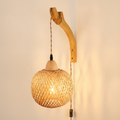 1-light natural bamboo  E26
