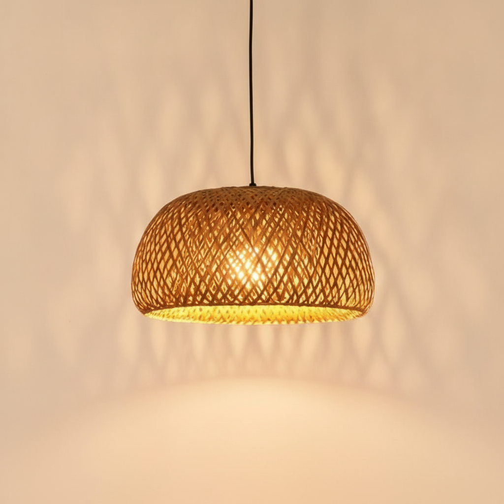 1-light  Woven Dome E26